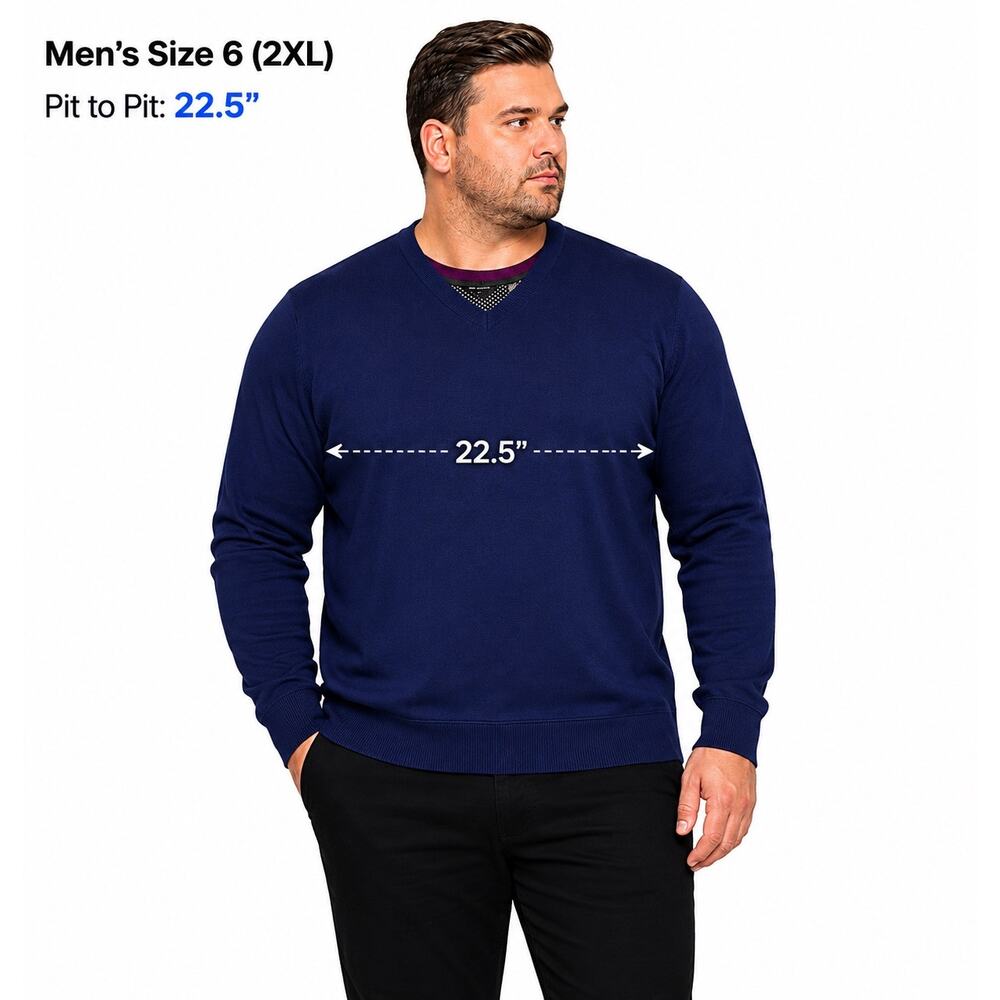 Ted Baker London Noel Wool/Cashmere Blue Knit Sweater Men UK Size 6 (2XL) Luxury